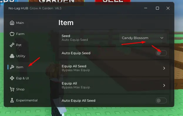 You can get Candy Blossom seed free using no lag script
